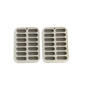 Gray Silicone Ice Cube Trays